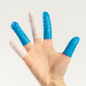 Кислотные щелочестойкие маслостойкие антикоррозионные нитриловые одноразовые защитные перчатки БЕЗГАЛОГЕННЫЕ для промышленного использования - Product Image 3