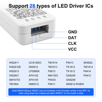 Controlador de Píxeles BT para Teléfono Móvil ESANN SP110E, para Tiras LED WS2811 WS2812B SK9822 APA102