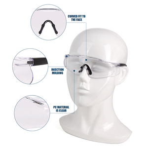 نظارات واقية من مواد الكمبيوتر من المصنع ، نظارات السلامة الصناعية لحماية العين ، نظارات السلامة <span class=keywords><strong>Z87</strong></span> غير قابلة للكسر - Product Image 2