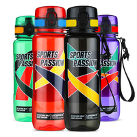 Bouteille d'eau sport en plastique légère, durable et réutilisable de 1,5 L (50 oz) avec emballage personnalisé pour la gym et le gaming – Vente en gros