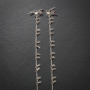 Tobilleras Elegantes de Plata Antigua para Mujer, Diseño Payal, Cadena de Pie Oxidada Tradicional, Pulsera de Tobillo, Joyería Fina al por Mayor - Product Image 2