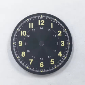 Esfera de Reloj Luminosa Estéril de 29 mm con Acabado Sun-brushed, Compatible con ETA 2836 2824 Miyota 8215 9015 Series NH35 NH36A, Material de Latón - Product Image 4