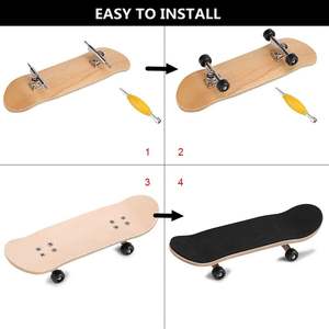 Mini fingerboard professionnel en bois d'érable, personnalisé, 5 couches, bois d'érable du nord-est - Product Image 5