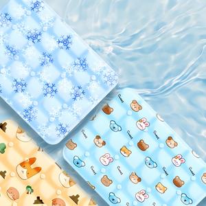 Tapis rafraîchissant pour animaux de compagnie en PVC d'été, épaissi pour chats et chiens, fournitures pour animaux de compagnie, coussin de glace pour animaux de compagnie, lavable, résistant aux rayures, coussin pour chenil - Product Image 2