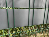 Bande de Confidentialité pour Clôture de Jardin 650 GSM 26m x 19cm – Panneau de Confidentialité en PP pour Clôture à Double Barre – Rouleau de Bandes en Polypropylène