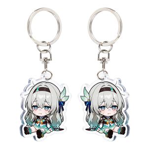 Custom Printed UV Printing Clear Epoxy Hologram Personalized Cute <b>Anime</b> Design Acrylic <b>Keychain</b> Bulk Wholesale - Product Image 6