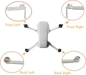 Pièces de rechange pour drone Mavic <span class=keywords><strong>Mini</strong></span> 2 SE, bras de moteur, remplacement pour <span class=keywords><strong>Mini</strong></span> 2 SE, arrière droit - Product Image 2