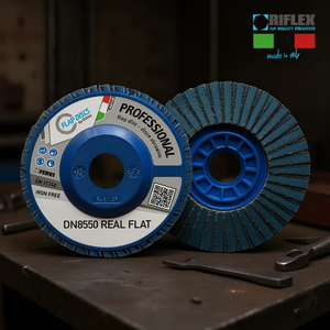 Disque à lamelles professionnel Riflex DN8550, disque de meulage plat sans fer - Product Image 2
