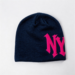 Gorros Cálidos de Invierno, Gorros Jacquard con Logotipo Personalizado, Gorro para Ciclismo y Running - Product Image 2