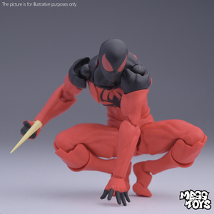 Giocattoli Mess Spider-Man Venom Symbiote, Bambola Trendy in PVC, Action Figure, Nuovo Modello da Collezione, Decorazione da Scrivania, Regalo per Ragazzi, Frozen - Product Image 4