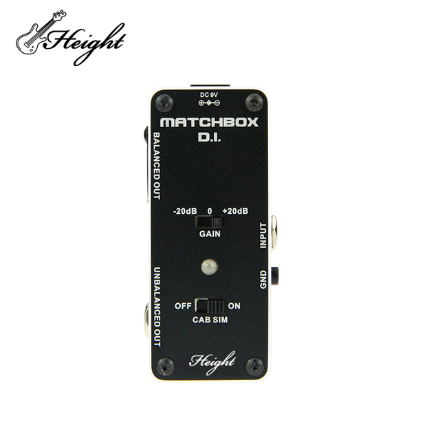 Guitar Effect Pedal Multi Effects Matchbox D.I. Multi Effects Guitar Pedal Processor