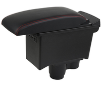 Nouvelle boîte de rangement de la console centrale intérieure de la voiture, accoudoir, accessoires de décoration de style automobile pour Renault Duster 2019-2022