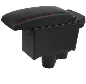 Nouvelle boîte de rangement de la console centrale intérieure de la voiture, accoudoir, accessoires de décoration de style automobile pour Renault <span class=keywords><strong>Duster</strong></span> 2019-2022 - Product Image 4