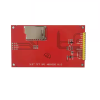 Écran LCD TFT AISON 3,5 pouces 320x480, module d'affichage LCM avec pilote ILI9488, écran tactile résistif SPI 4 fils, rétroéclairage LED 250cd/m