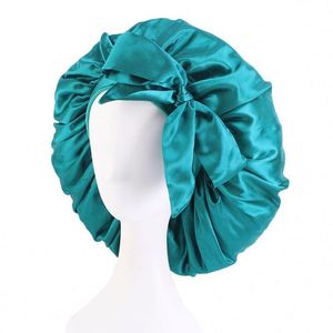 Vente en gros de bonnets et foulards en satin personnalisés avec logo, avec ceinture à nouer pour femmes - Utilisation sportive et plage toute saison - Product Image 5