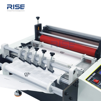 Machine de découpe de feuilles de PVC pour ordinateur RS-400G personnalisée, 5 lames, coupe verticale, pour papier, à vendre