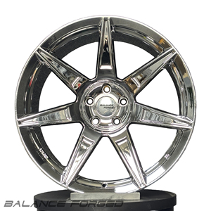 Rines de Aleación Forjados Multirradio Cromados Pulidos Personalizados, Cóncavos Profundos 5x114.3 5x120 para BMW M3 M4 M5 Tesla <span class=keywords><strong>Ford</strong></span> <span class=keywords><strong>Mustang</strong></span> Tuning - Product Image 1