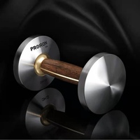 PROIRON Hadiah Natal Terlaris untuk Ayah Set Dumbbell Kayu Walnut Mewah dengan Rak Tahan Lama Dekorasi Rumah