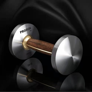 <span class=keywords><strong>PROIRON</strong></span> Regalos de Navidad Más Vendidos para Padre, Juego de <span class=keywords><strong>Mancuernas</strong></span> de Madera de Nogal de Lujo con Soporte Resistente, Decoración para el Hogar - Product Image 3