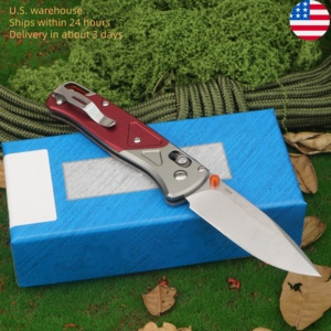 Cuchillo Plegable Multifunción Profesional Tredknix Benchmade535-09 de Acero Inoxidable S30V con Hoja Plana de 3 mm de Grosor y Mango de Aluminio - Product Image 5