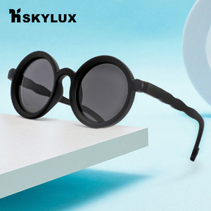 Skylux <b>Round</b> <b>Sunglasses</b> For Kids Uv400 Polarized Full Rim Unisex Sun Protection 23028 - Product Image 1