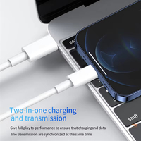 Câble de charge USB-C 20W 2026 pour appareil photo, cordon mural USB-C 60W, câble de charge rapide PD Type-C 1m pour téléphone portable 15 Pro