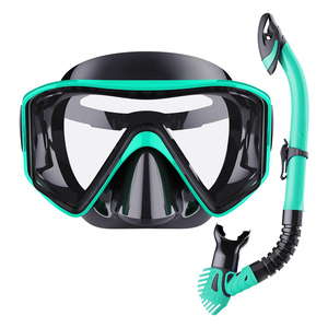 Máscara de Mergulho com Lentes de Vidro XIALE com Snorkel e Recurso Antiembaçante para uma Experiência de Mergulho Sem Interrupções - Product Image 3