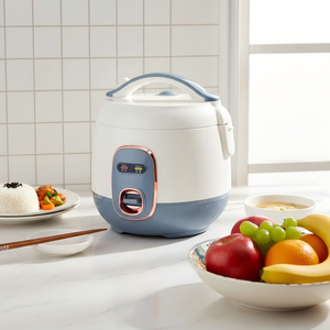 Mini-cuiseur à riz 350W 0,6L en promotion – Cuisson rapide avec cuve antiadhésive pour la cuisine – Revêtement antiadhésif qui évite l'adhérence et facilite le nettoyage - Product Image 3