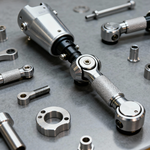 Componentes de Brazo Robótico de Corte CNC y por Hilo de Grado Alimenticio Personalizados OEM para Fábricas de Procesamiento de Alimentos, Piezas de Repuesto de Precisión - Product Image 1