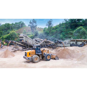 Shanghai ZENITH Hersteller Bewegliche mobile Kegel brecher anlage für sekundäre Tertiär zerkleinerung Ketten kegel brecher - Product Image 1