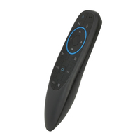 Souris aérienne G10BTS BT5.0 avec gyroscope, télécommande à détection, apprentissage IR pour Smart TV, PC, décodeur G10BT