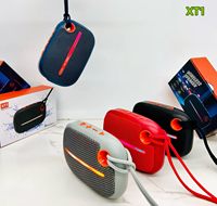 XT1 Nuevo Altavoz Inalámbrico de Tela con Bluetooth, Radio FM/TF/USB, Estéreo, Woofer Portátil, Mini Altavoz de Música con Bajos