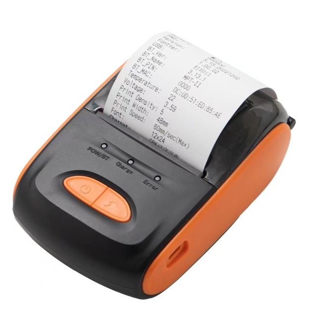 Thermal Wireless Bluetooth Receipt Printer Mini Impresora USB Bill ESC/POS Mobile Printer Print Command for Android/iOS