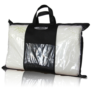 Lujosa <span class=keywords><strong>almohada</strong></span> de espuma viscoelástica con contorno de bambú con función de rebote lento para mayor comodidad y posicionamiento - Product Image 1