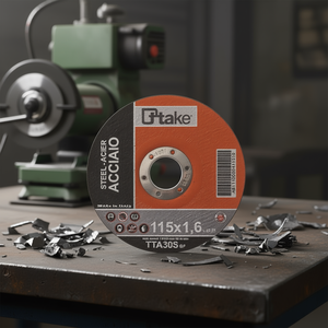 Disque abrasif plat Ttake 115x1,6 mm pour la découpe de l'acier Tta30s Bf - Product Image 3