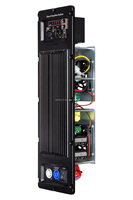 Module amplificateur de puissance mono en aluminium D2600 2600W avec connectivité XLR, audio haute résolution, pleine gamme 8 ohms, application éco-responsable