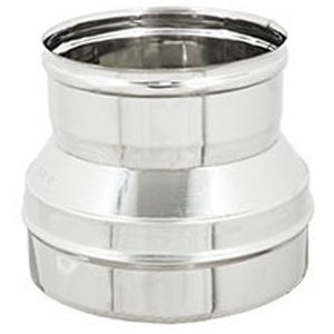 Reducción de Acero Inoxidable M 300mm X F 250mm para Tubos de Chimenea, Accesorios de Chimenea de Acero al Carbono - Product Image 1