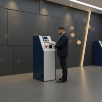 Kiosque de paiement de petit modèle GRACETEK, machine de dépôt de pièces et de billets avec prise en charge SDK, système d'exploitation Android, utilisation en intérieur