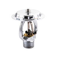 Système automatique de sprinkler vertical en fonte malléable argenté durable fabriqué en Chine, équipement d'extinction d'incendie de haute qualité