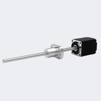 PrimoPal Promotion Moteur Pas à Pas Linéaire NEMA 6 14*14mm Bipolaire à Vis à Billes Hybride avec Fiche Technique, Actionneur Linéaire pour Usage Médical