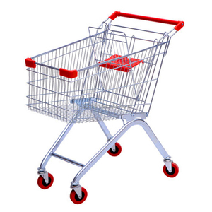 Carrito de compras de metal de 80L con precio barato, para el mercado europeo, a un precio muy bajo - Product Image 5