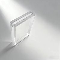 Étui en acrylique transparent pour carte CGC, résistant aux UV, protecteur de carte classée, support d'affichage, étui magnétique en plexiglas pour cartes à collectionner
