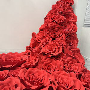 Hoa hồng nhân tạo EVA lớn, hoa hồng khổng lồ trang trí đám cưới, tiệc tùng, Giáng sinh và Halloween - Product Image 1