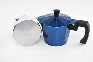 3 tazas rojo metálico Café <span class=keywords><strong>Moka</strong></span> <span class=keywords><strong>olla</strong></span> con mango especial - Product Image 6