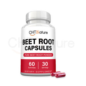 CHTNature Private Label Extrato De Beterraba 60 cápsulas/Garrafa De Beterraba Orgânica Pó Cápsulas - Product Image 3
