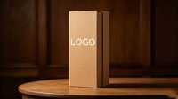 Caja de Vino de Lujo Ecológica y Biodegradable con Cierre Magnético, Materiales Reciclados, Logotipo Personalizado, Recubrimiento UV y Estampado Disponible