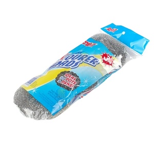 18g món ăn Scrubber nhà máy bán buôn miếng bọt biển mạ điện lưới lau chùi - Product Image 4