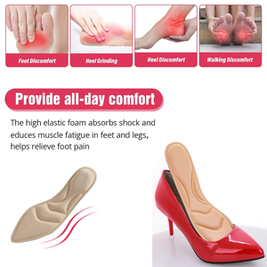 <span class=keywords><strong>Plantillas</strong></span> cómodas deportivas de esponja transpirable <span class=keywords><strong>para</strong></span> mujer, dolor de pie, alivio del dolor del talón del arco, zapatos sueltos de tacón alto, <span class=keywords><strong>plantillas</strong></span> de inserción - Product Image 4
