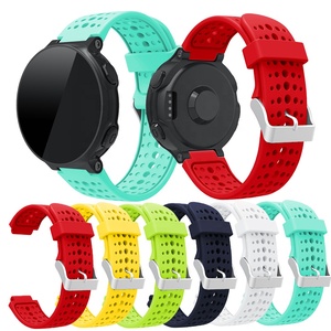 Reemplazo de <span class=keywords><strong>correa</strong></span> de muñeca de silicona de Color sólido a precio de fábrica para <span class=keywords><strong>Garmin</strong></span> Forerunner 220/230/235/620/630/<span class=keywords><strong>735</strong></span> Smartwatch urgente - Product Image 1
