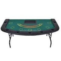 طاولة لعبة البوكر قابلة للطي بحجم 72 بوصة للبيع